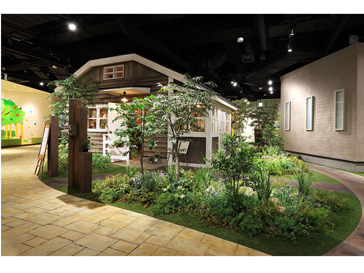 組景綠化_別墅及樣板房仿真植物景觀包裝